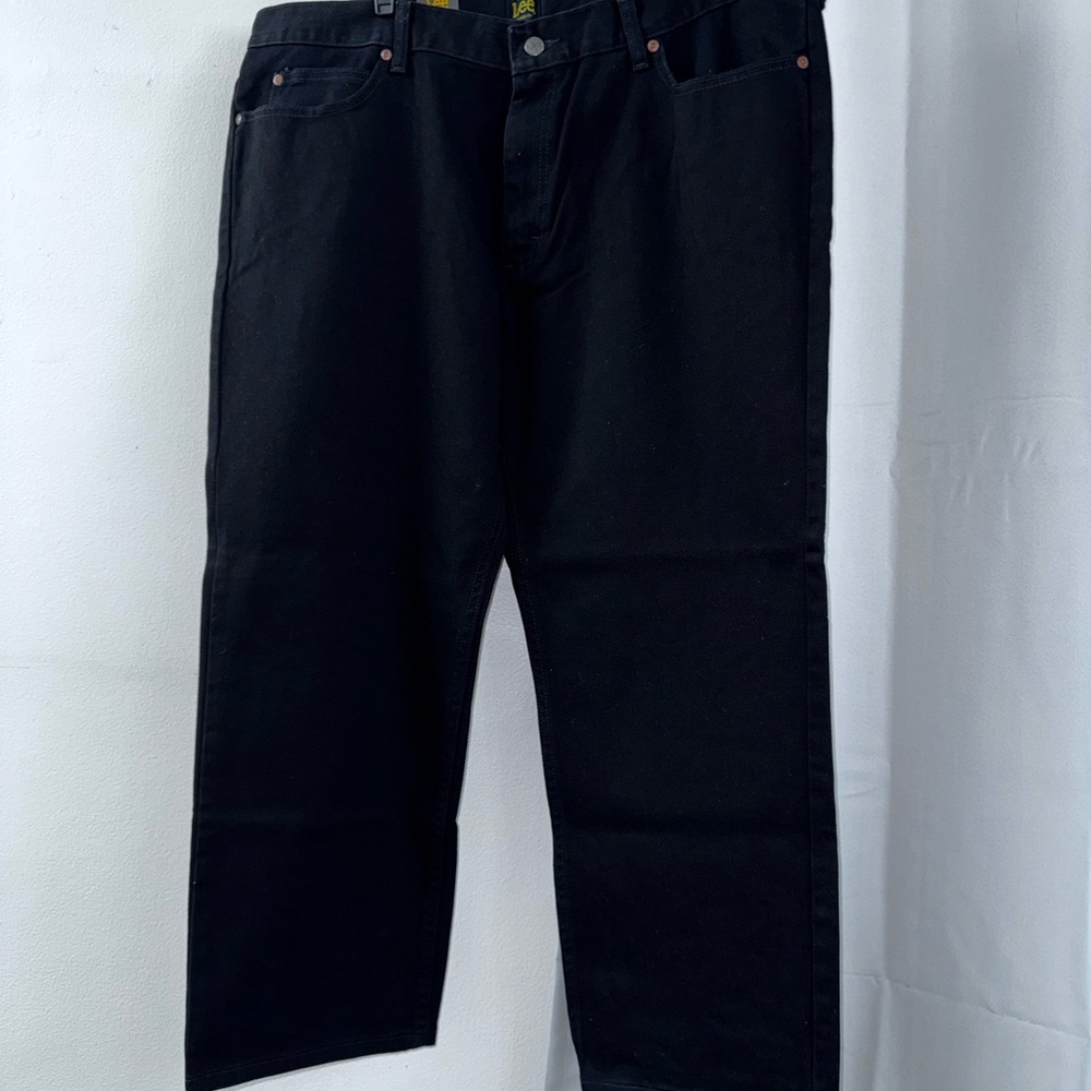 Lee’s Double Black Straight Relaxed Fit Jeans 42 x 28